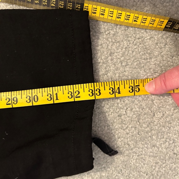 MoFiz Size XL Black Cargo Capri Pants - Picture 3 of 13